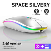 Bluetooth Mouse for Apple Macbook Air Pro Retina 11 12 13 15 16 Mac Book Laptop Wireless Mouse Rechargeable Mute Gaming Mouse